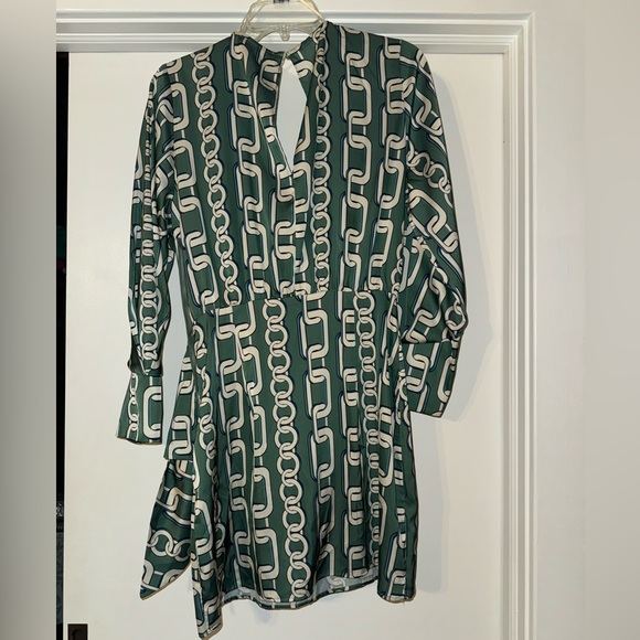 Zara Chain Sprint Dress - Size Medium - Picture 2 of 3